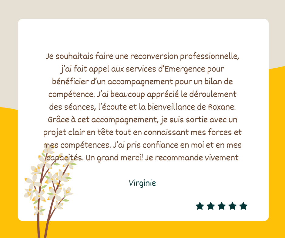 Témoignage de Virginie