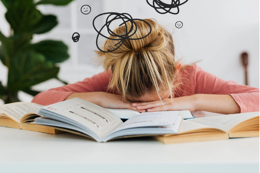 femme en situation de burn-out