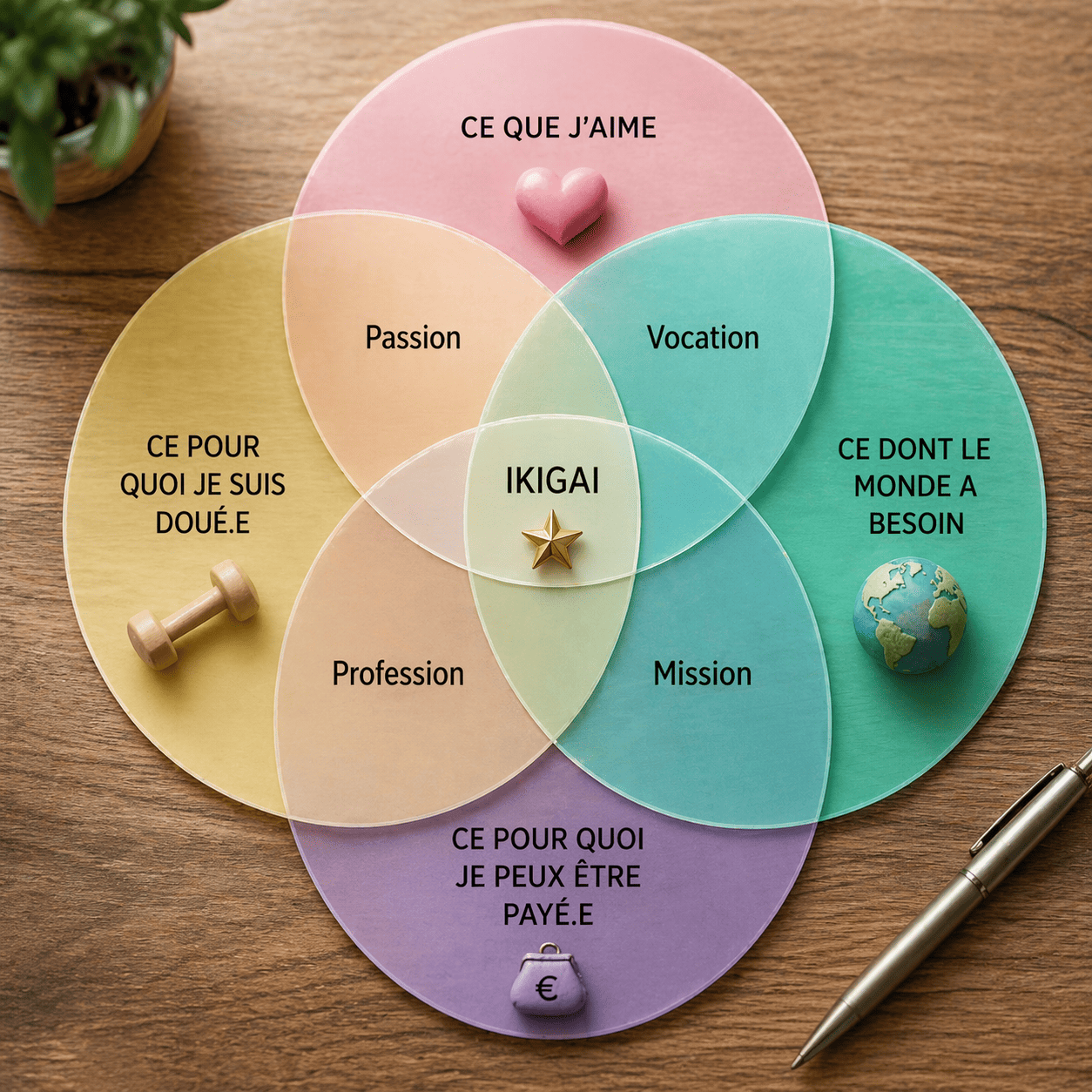 Diagramme Ikigai