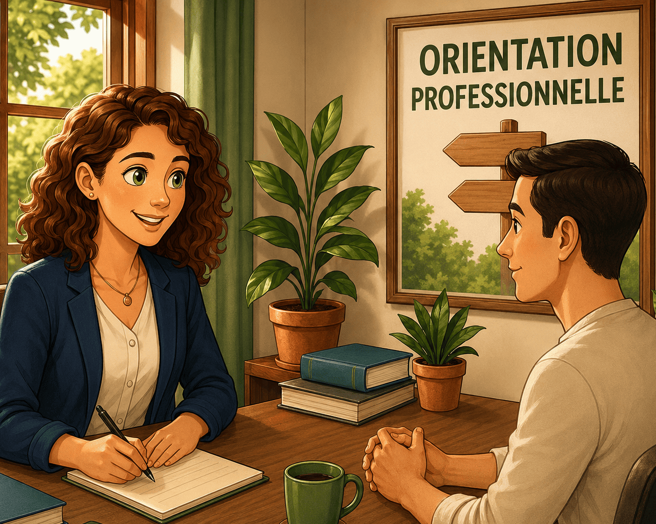 séance d'accompagnement en bilan de compétences